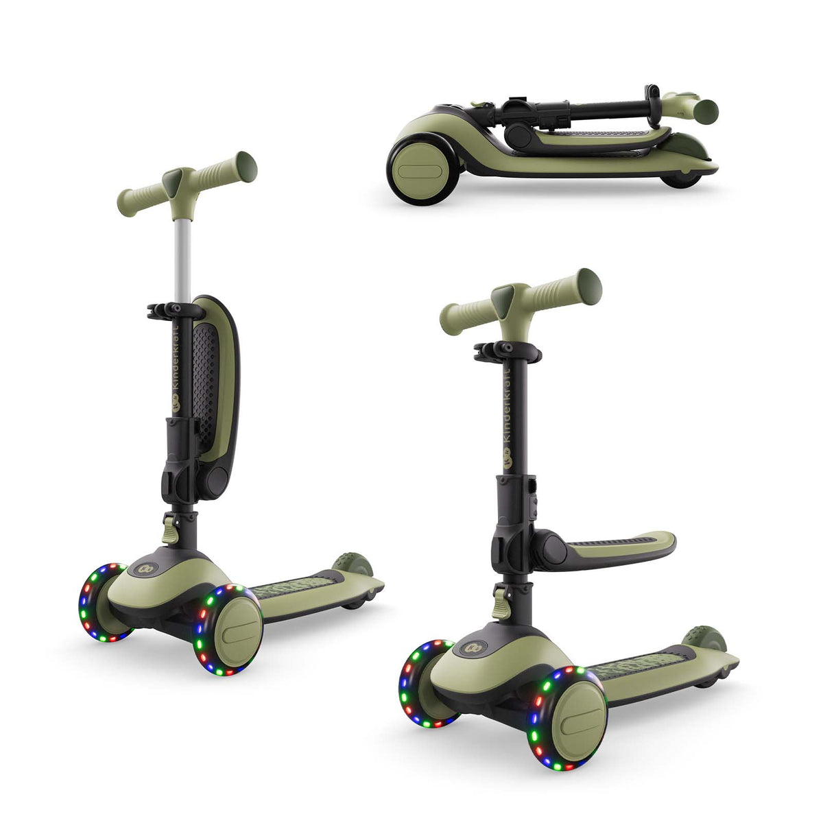 Trottinette évolutive 2 en 1 avec siège HALLEY 2 - 1