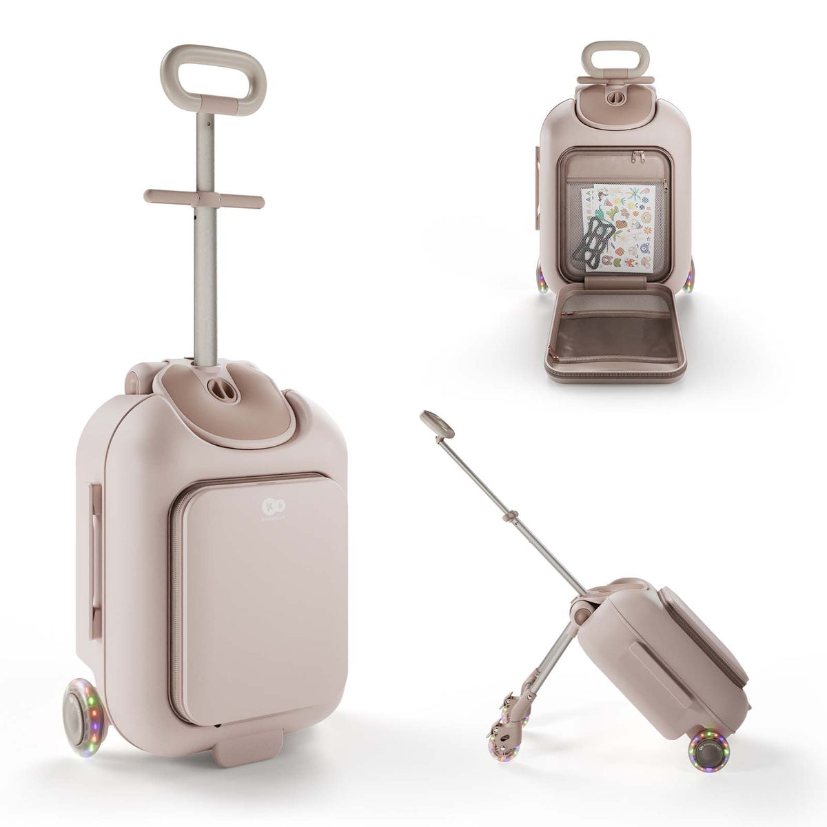 Valise enfant 2 en 1 avec assise CABBY - 4
