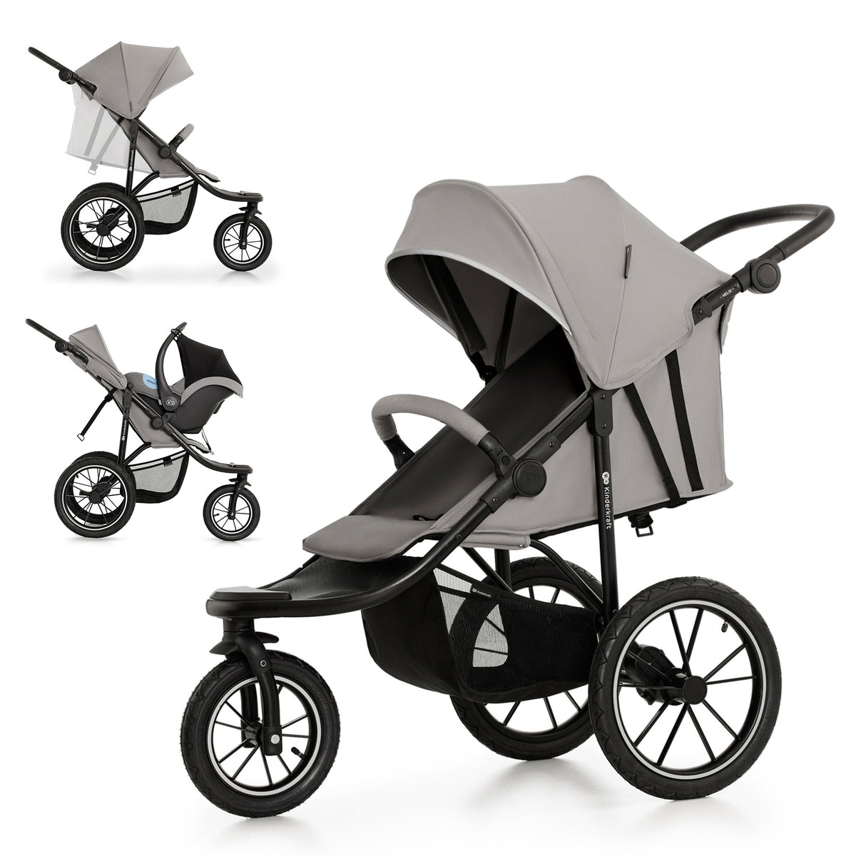 Poussette tout-terrain HELSI 2 - 3
