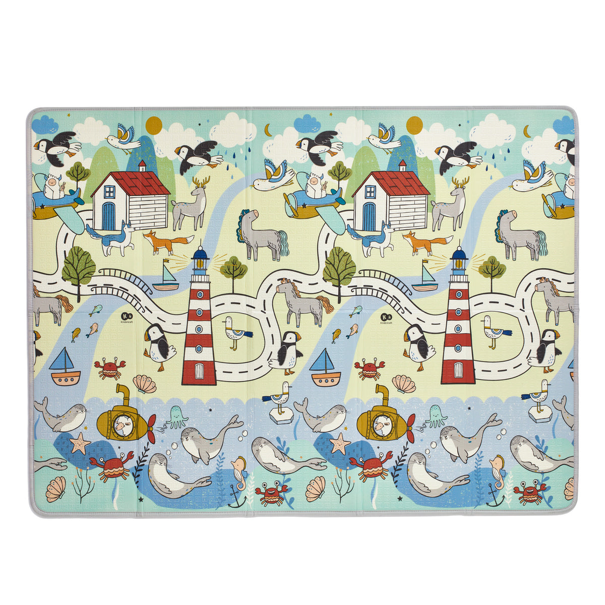 Tapis en mousse double face MATTY 2 - 2
