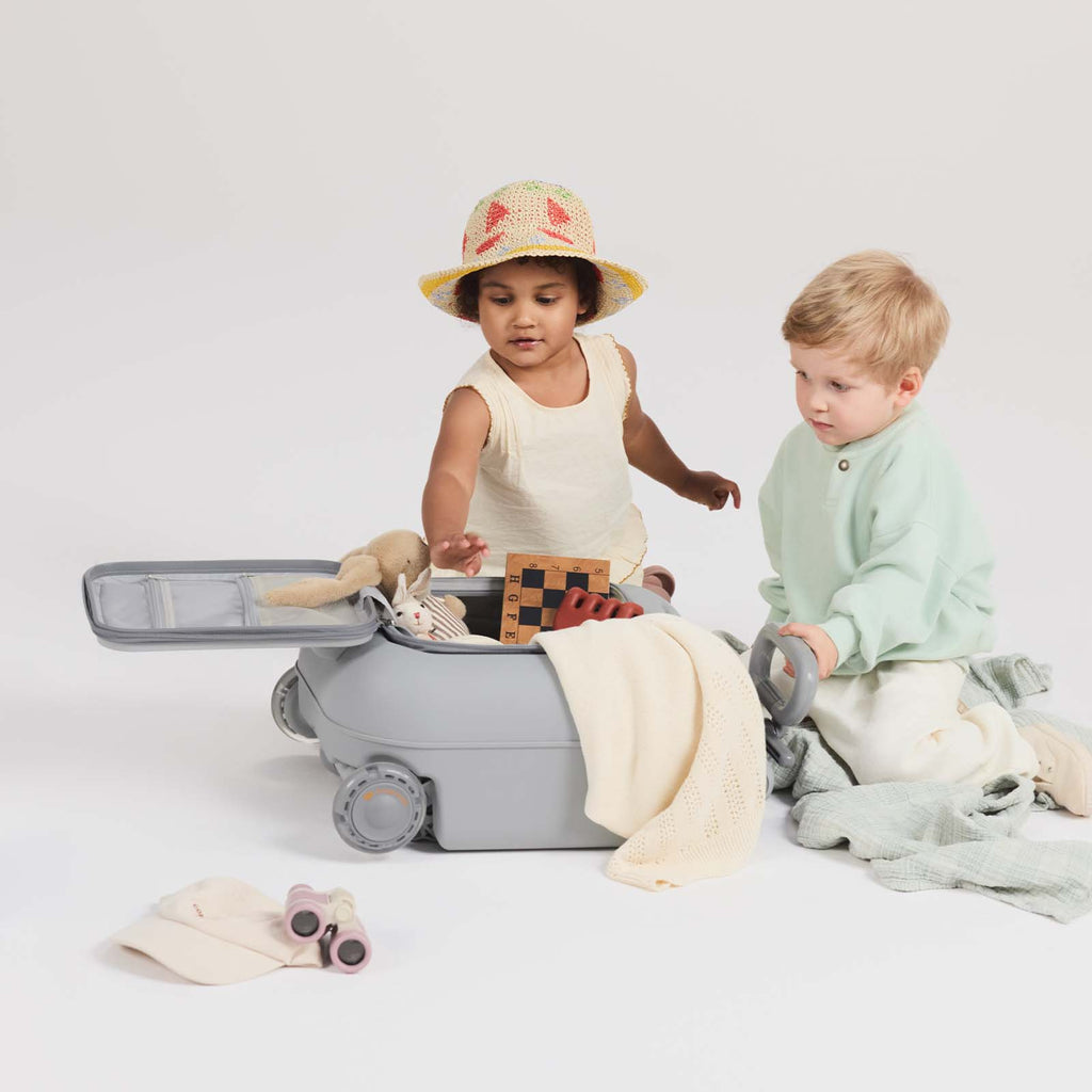Valise enfant 2 en 1 avec assise CABBY - 2