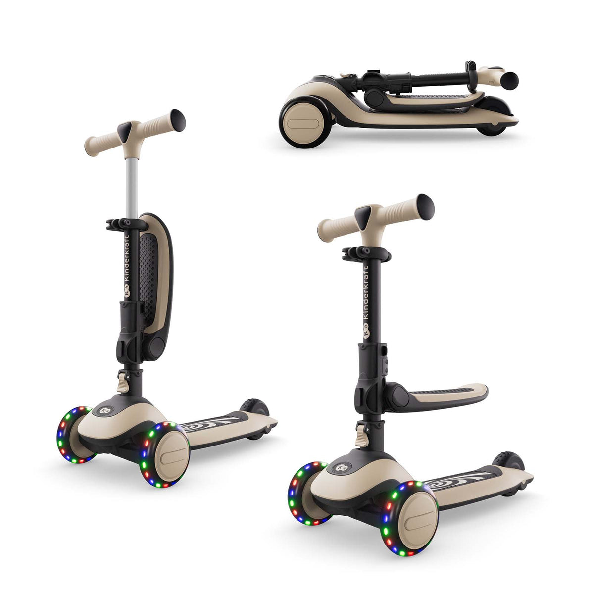 Trottinette évolutive 2 en 1 avec siège HALLEY 2 - 4